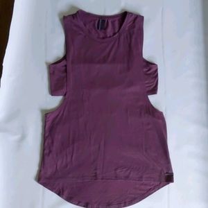 Purple tank top